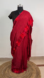 Palash Phulkari Saree