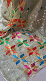 Pista Color Phulkari