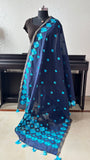 Neel Phulkari Dupatta