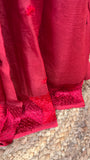 Palash Phulkari Saree