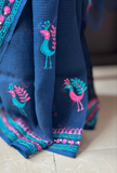 Morni Phulkari Saree