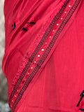 Morni Phulkari Saree