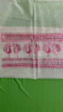 Peacock motif saree