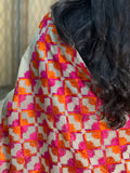 Vasant Mohini Phulkari Saree
