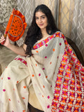 Vasant Mohini Phulkari Saree