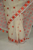 Just Phulkari Hand Embroidery Saree