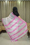 Hand Embroidered Phulkari Saree