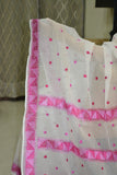 Hand Embroidered Phulkari Saree