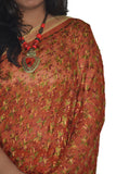Kanchan Phulkari Saree