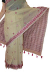 Just Phulkari Hand Embroidery Saree