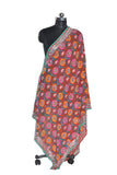 Phulkari Handwork Georgette Dupatta