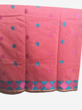 JustPhulkari Pink Saree