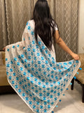 Just Phulkari Hand Embroidery Saree