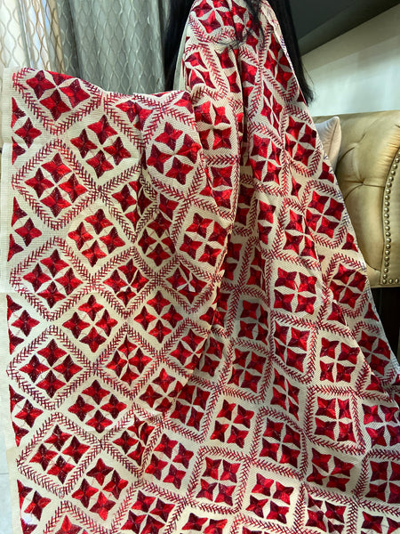 Phulkari Saree