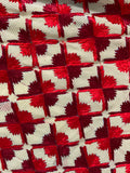 Beige JustPhulkari Saree