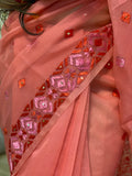 Just Phulkari Hand Embroidery Saree