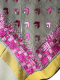 Just Phulkari Hand Embroidery Stole