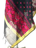 Just Phulkari Hand Embroidery Stole