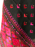 Just Phulkari Hand Embroidery Stole