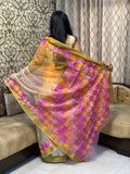 Organza Embroidery Saree