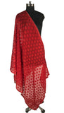 Red Phulkari Dupatta