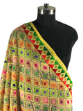 Beige Embroidery Dupatta